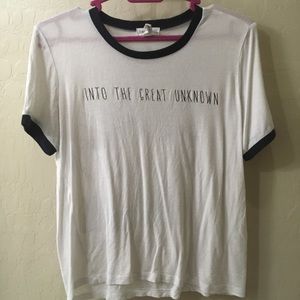 Into the Great Unknown basic T